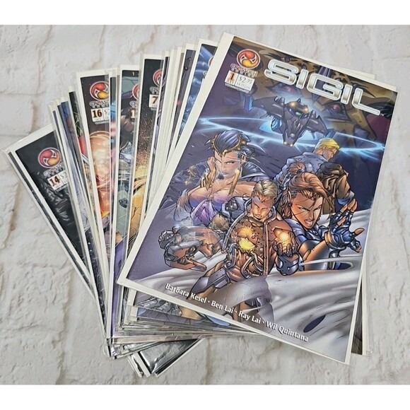 Lot of twenty-five (27) comic books CROSSGEN Comics SIGIL & SCION    (#3) - Picture 1 of 12